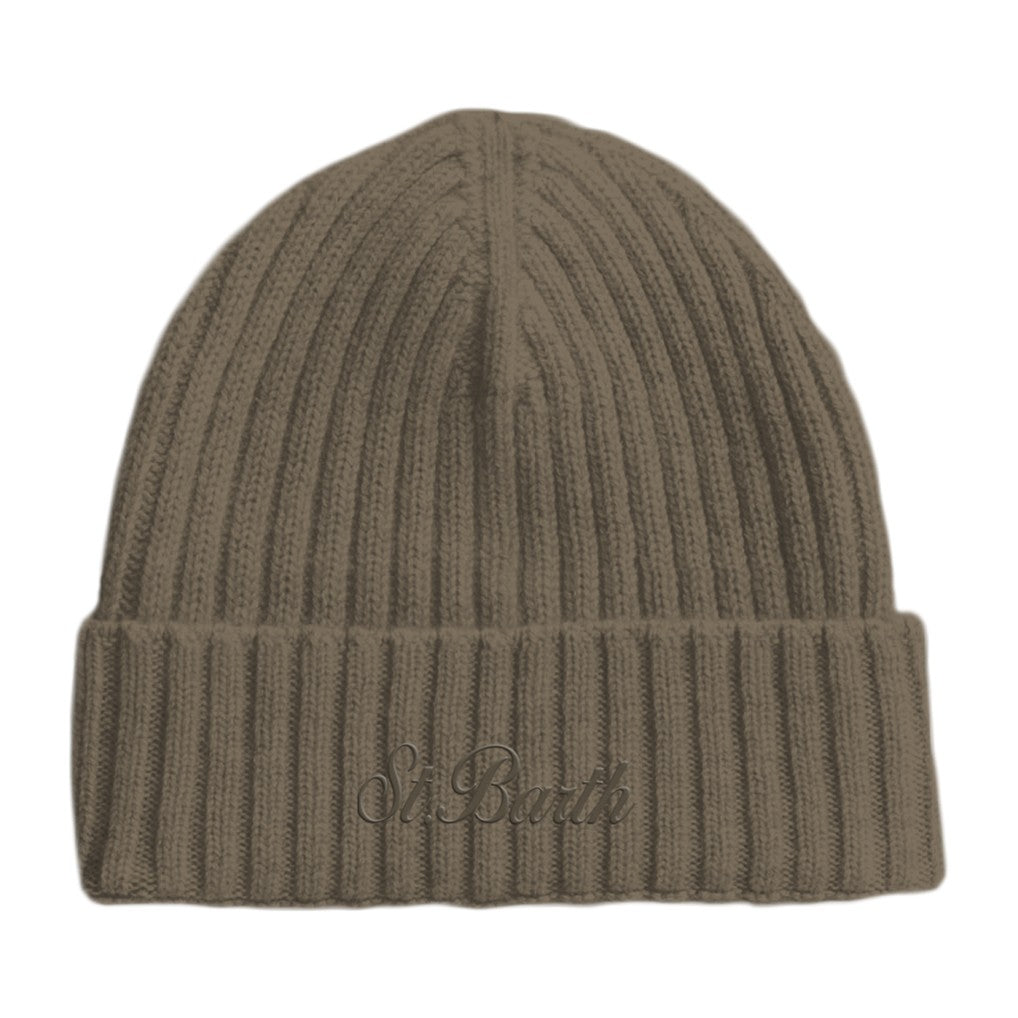 MC2 SAINT BARTH Berretto Uomo Wegen Wool-Nut