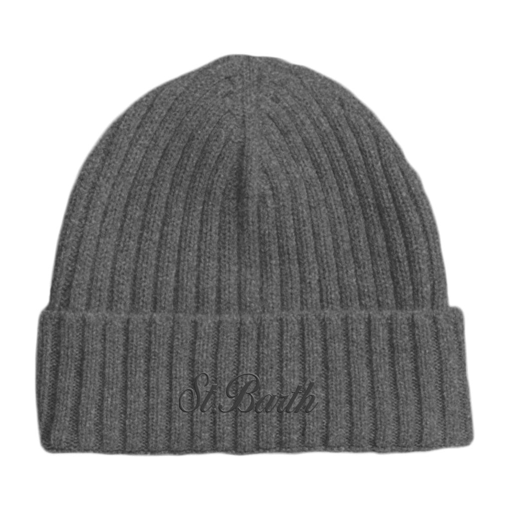 MC2 SAINT BARTH Berretto Uomo Wegen Wool-Charcoal