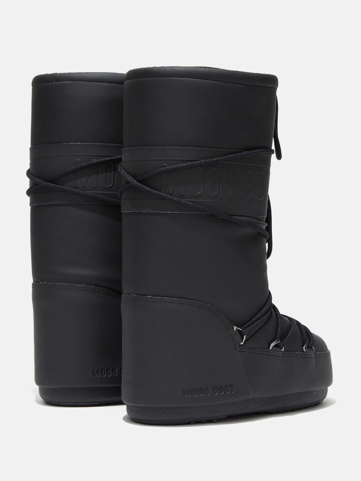 MOON BOOT Stivale Donna ICON RUBBER-Black