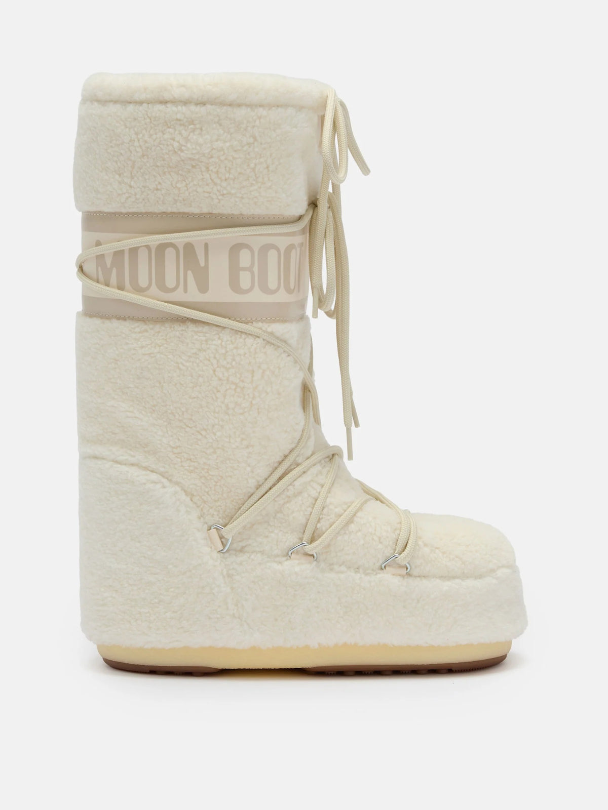 MOON BOOT Stivale Donna ICON FLEECE-Ice