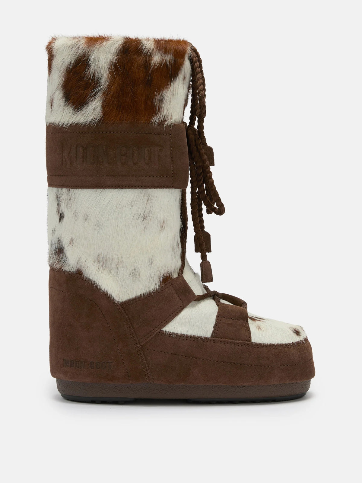 MOON BOOT Stivale Donna ICON ARCHIVE 1985 COW-White/Cocoa