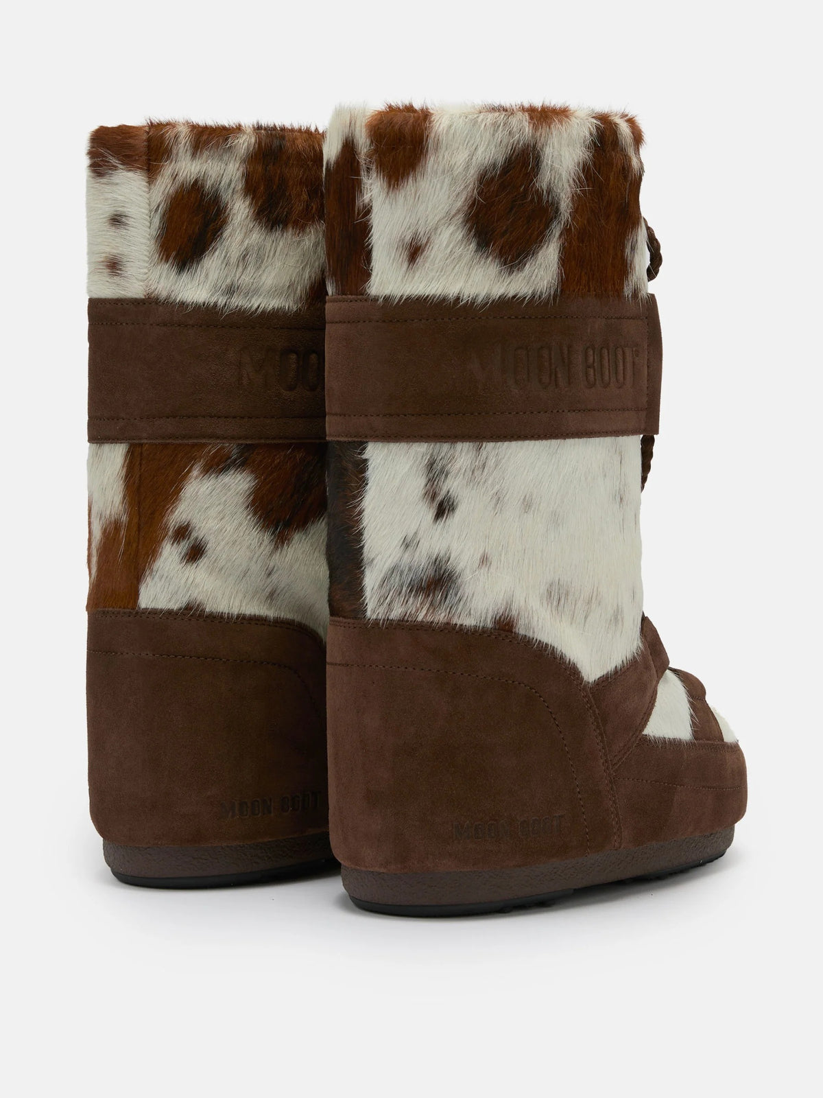 MOON BOOT Stivale Donna ICON ARCHIVE 1985 COW-White/Cocoa