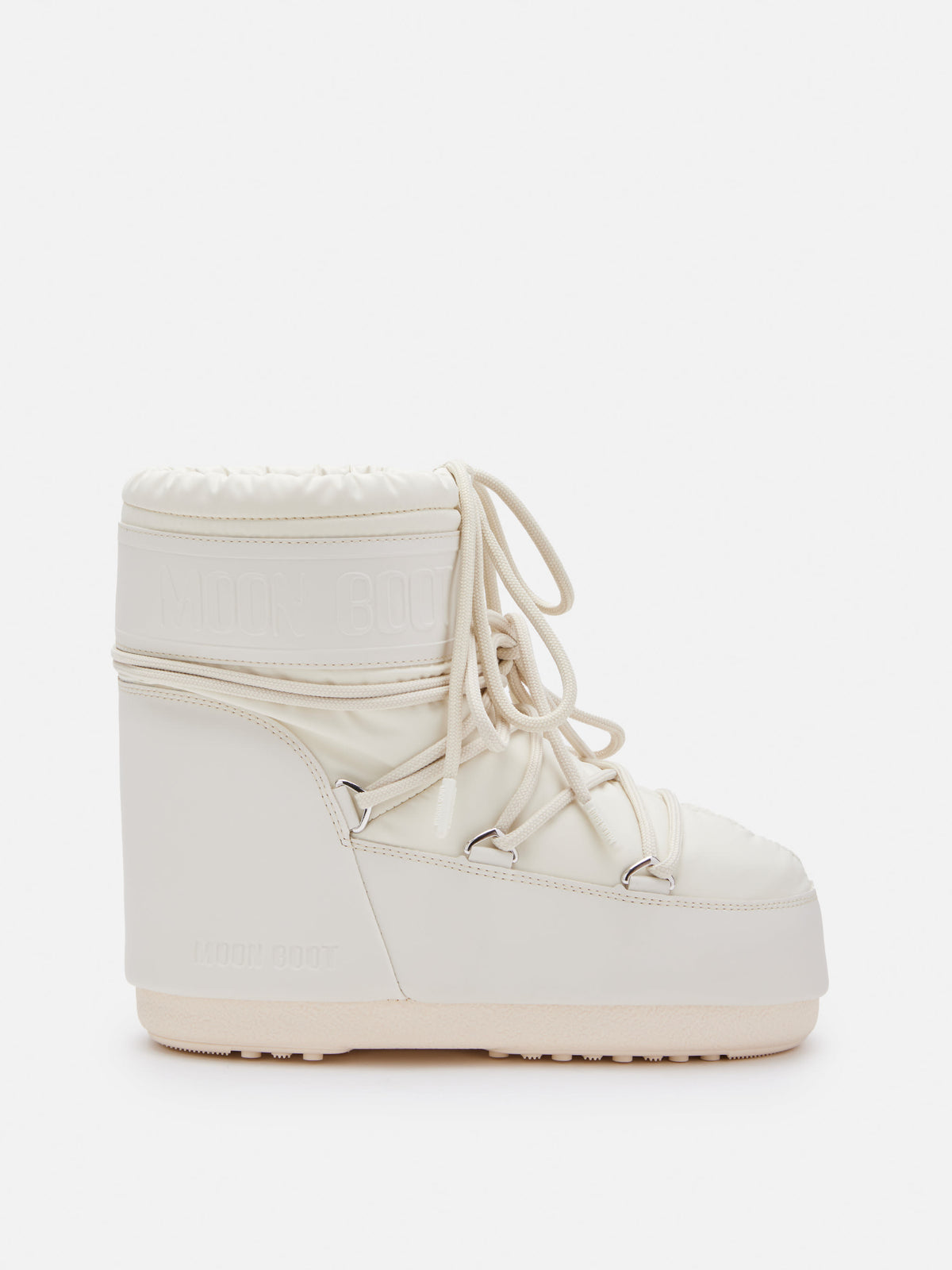 MOON BOOT Stivale Donna ICON LOW RUBBER-Cream