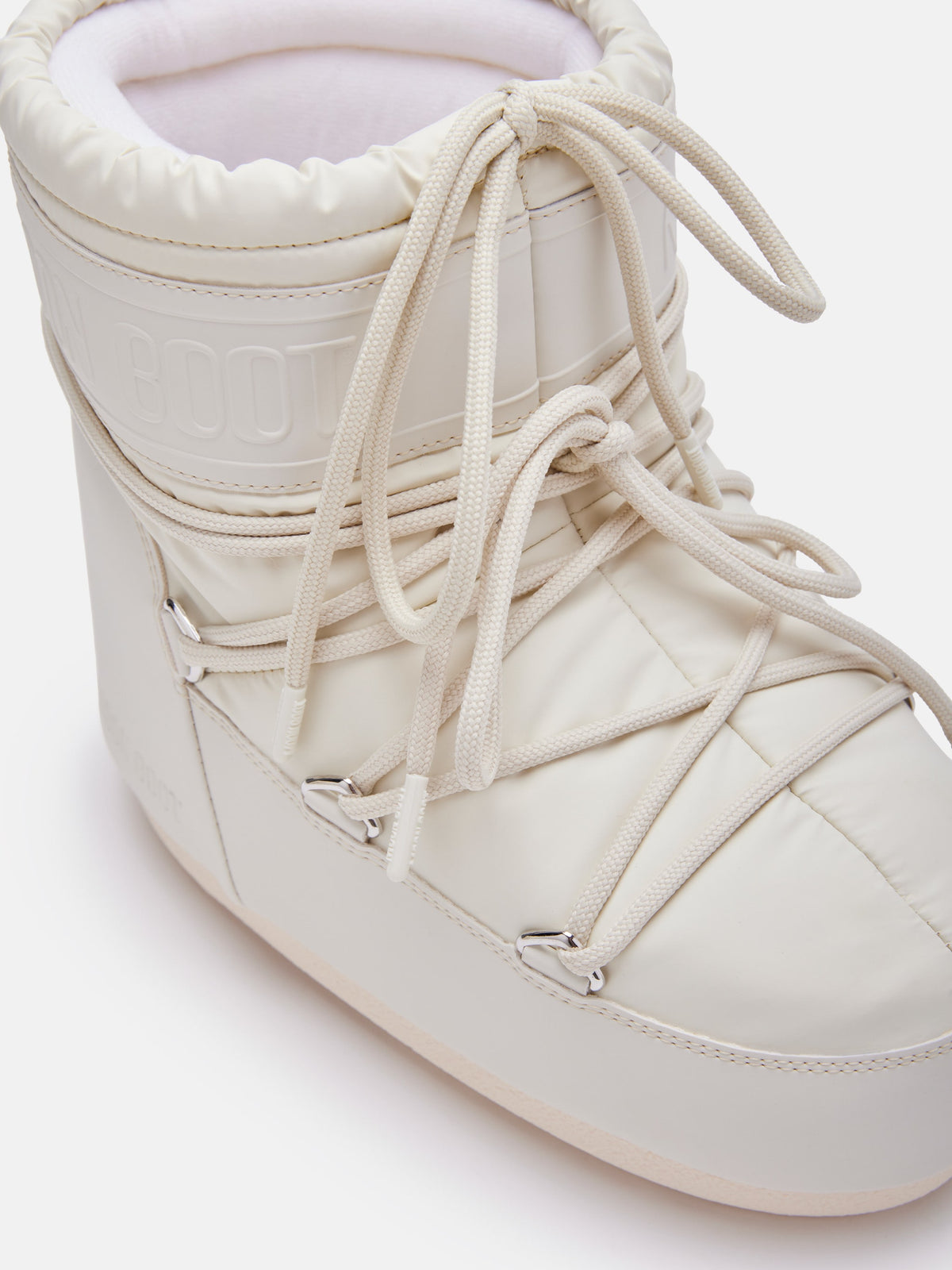 MOON BOOT Stivale Donna ICON LOW RUBBER-Cream