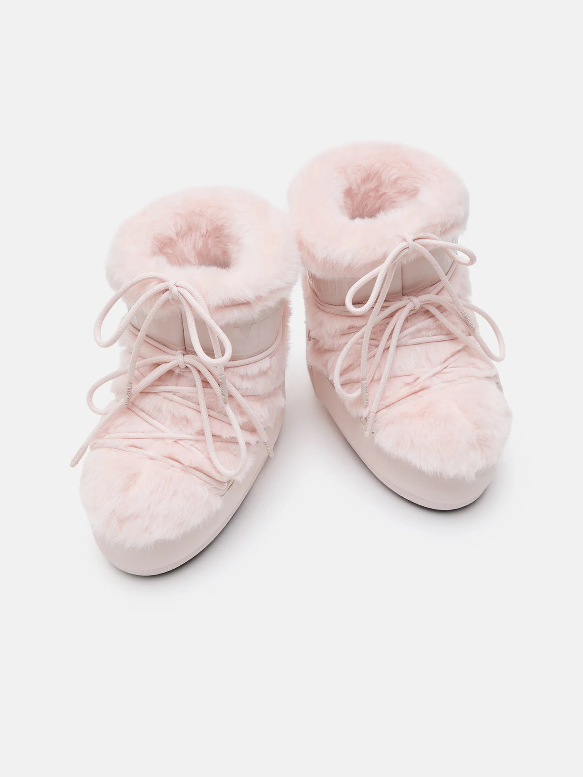 MOON BOOT Stivale Donna ICON LOW FAUX FUR-Dusty Pink