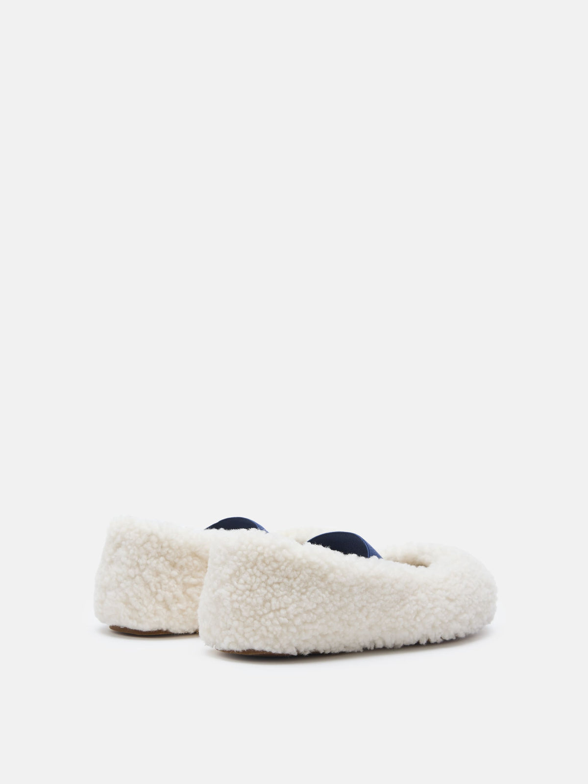 MOON BOOT Ballerina Donna SHEARLING-Ice
