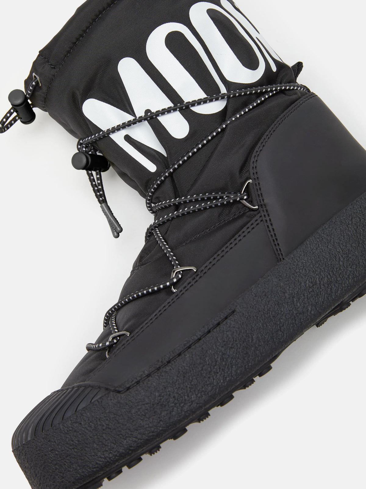 MOON BOOT Stivale Uomo MTRACK POLAR NYLON-Black