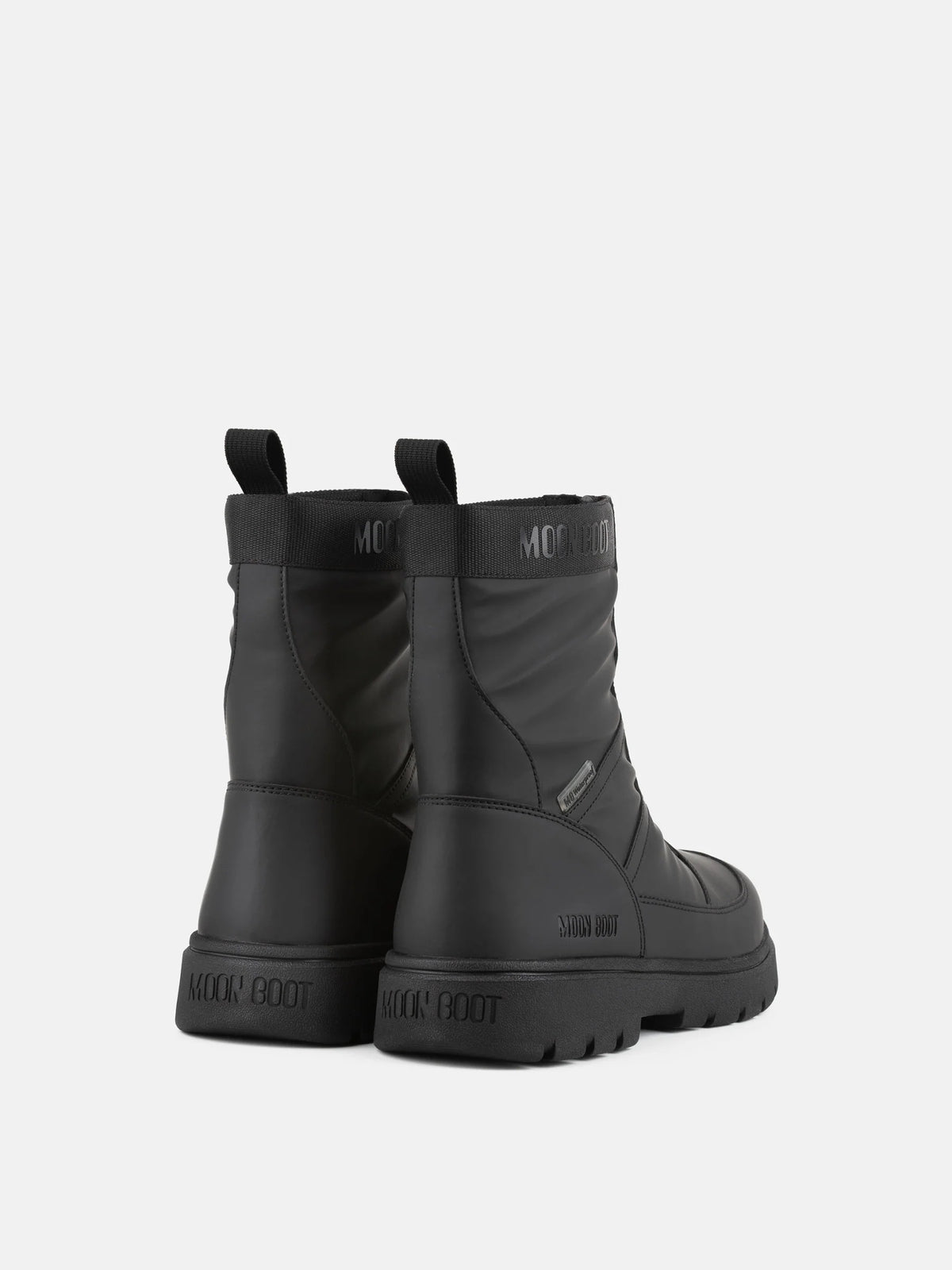 MOON BOOT Stivale Uomo COMBAT ZIP-Black