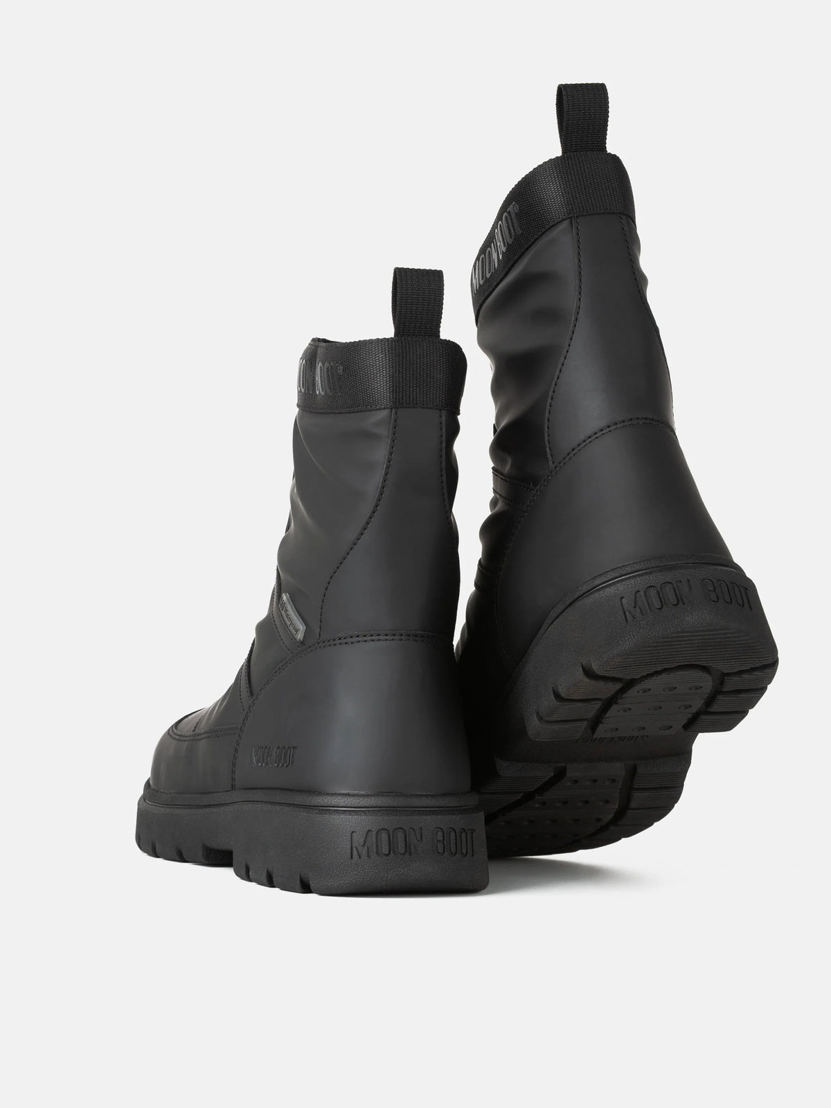 MOON BOOT Stivale Uomo COMBAT ZIP-Black
