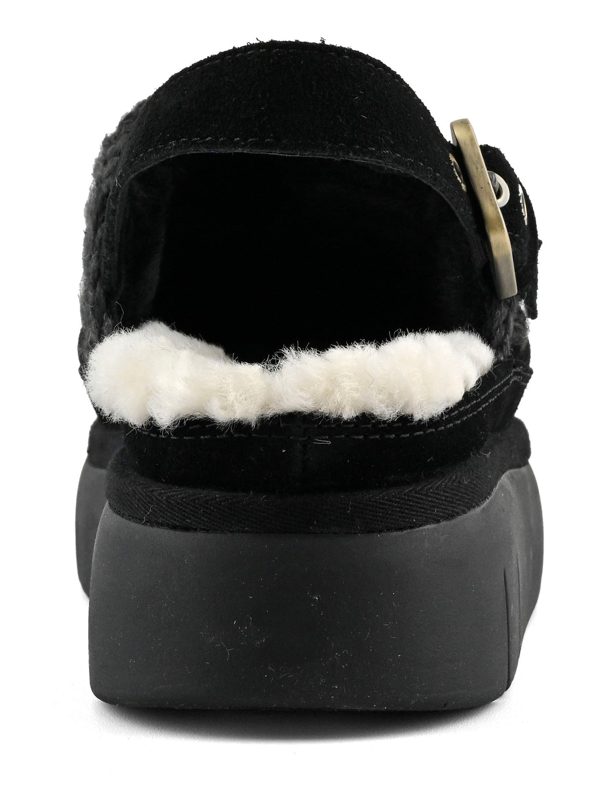 MOU Sabot Donna Bounce Clog Back Strap-Black