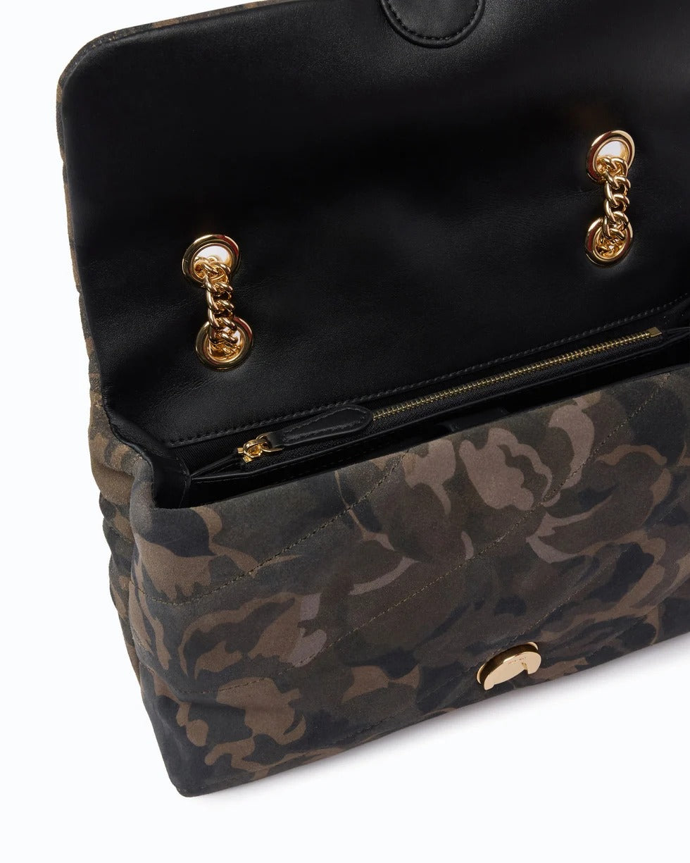 PINKO Borsa LOVE PUFF CLASSIC-Verde MIlitare