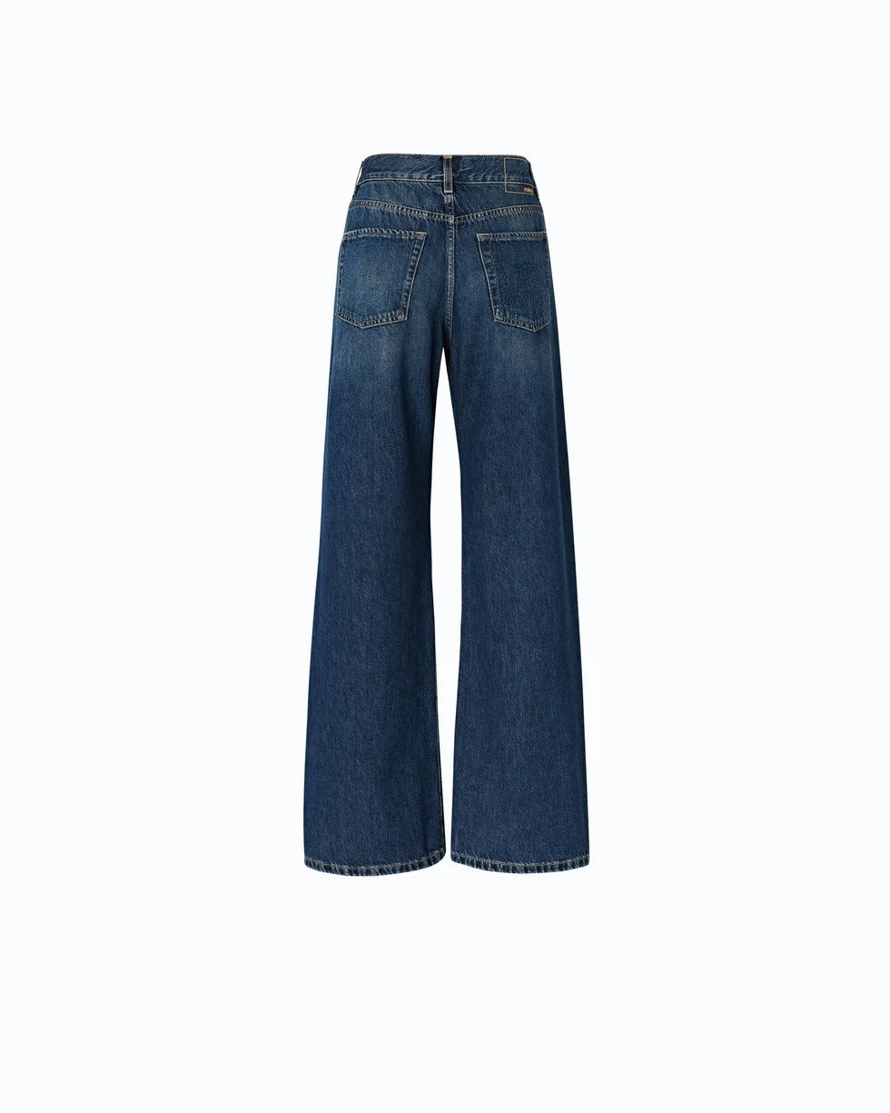 PINKO Jeans WANDA WIDE LEG-Blu Scuro
