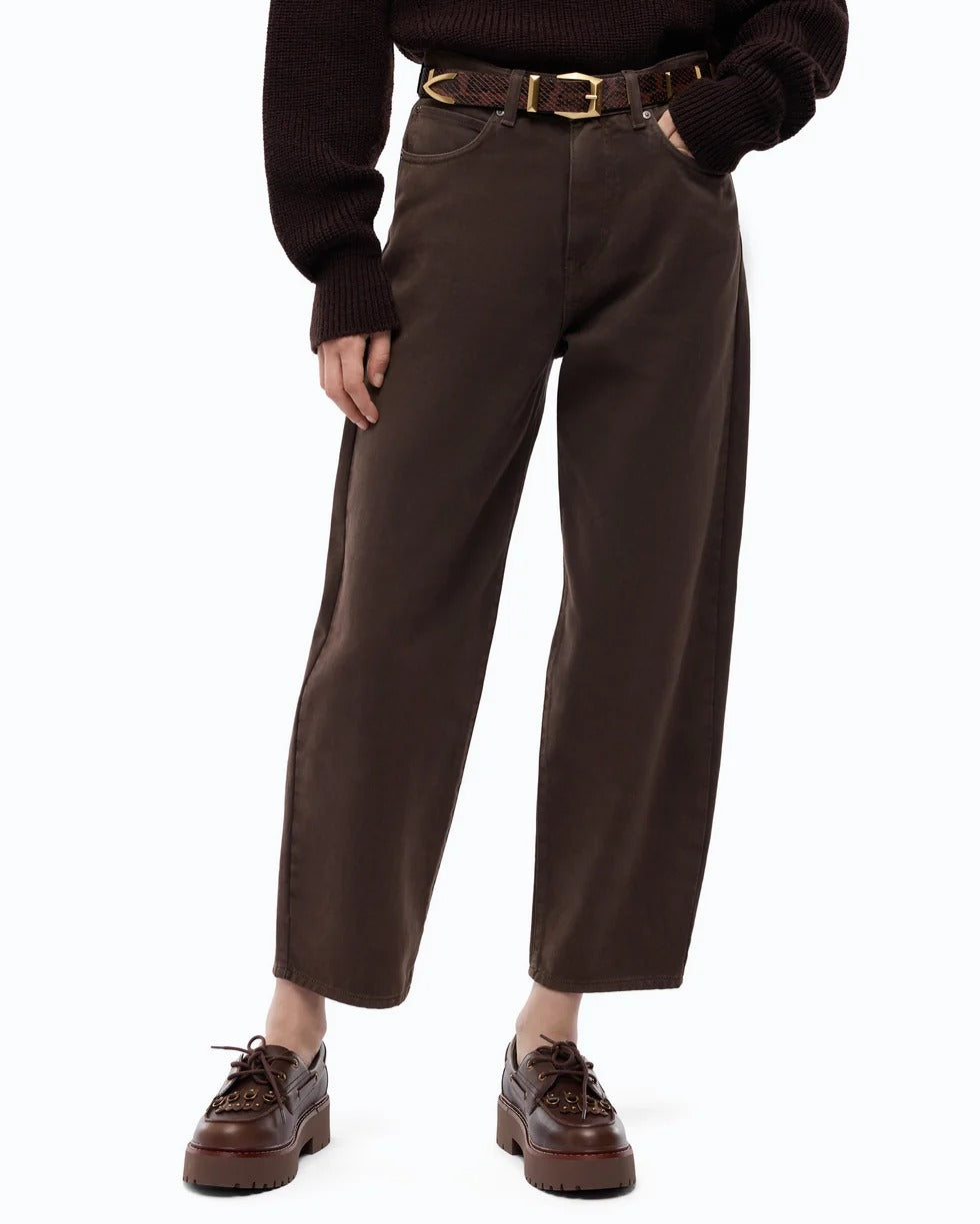PINKO Jeans ESTELLE EGG BULL-Marrone
