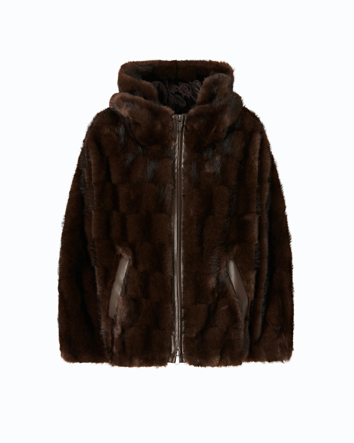 PINKO Giacca CADETIA Ecopelliccia-Marrone