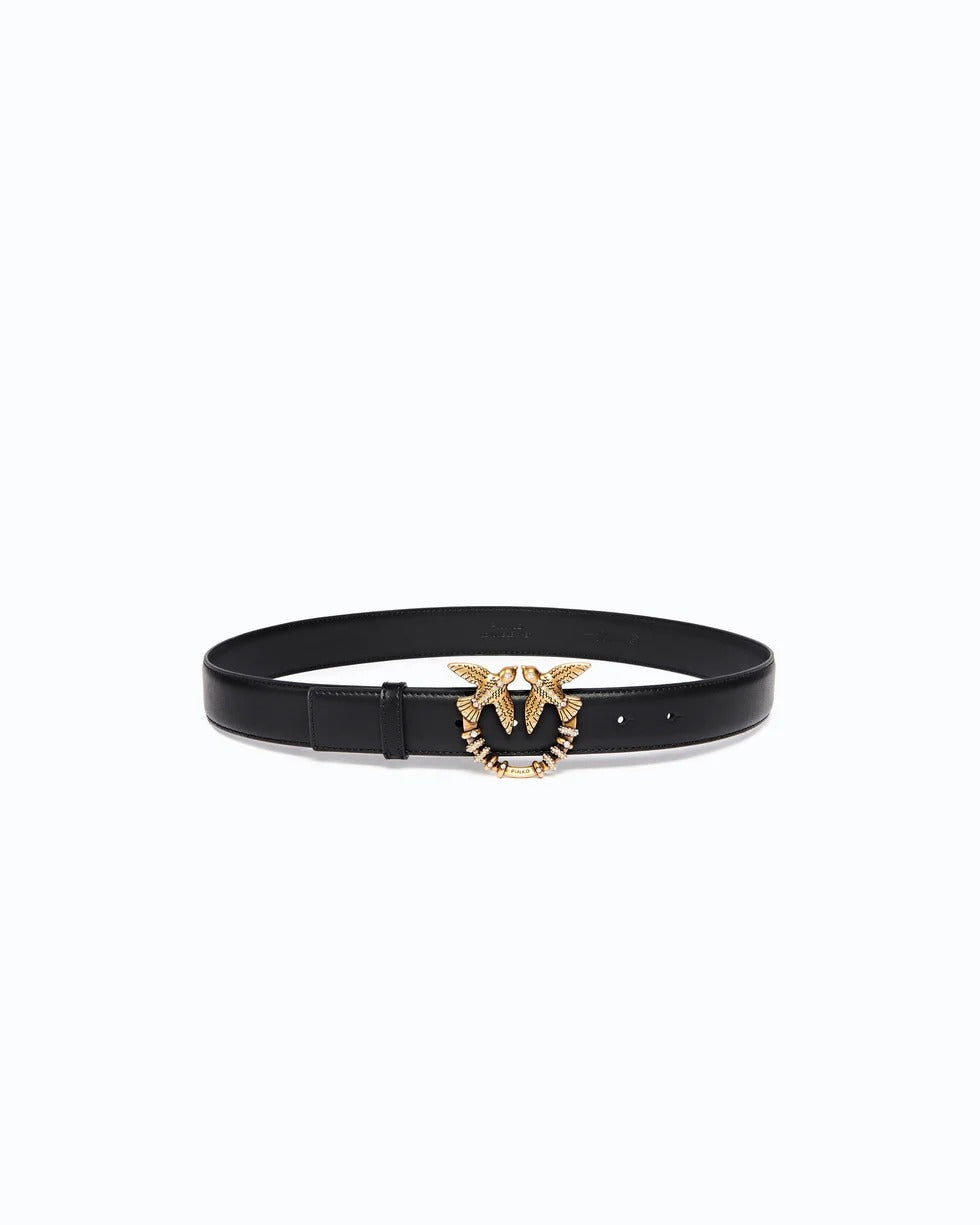 PINKO Cintura LOW LOVE BERRY H3-Nero