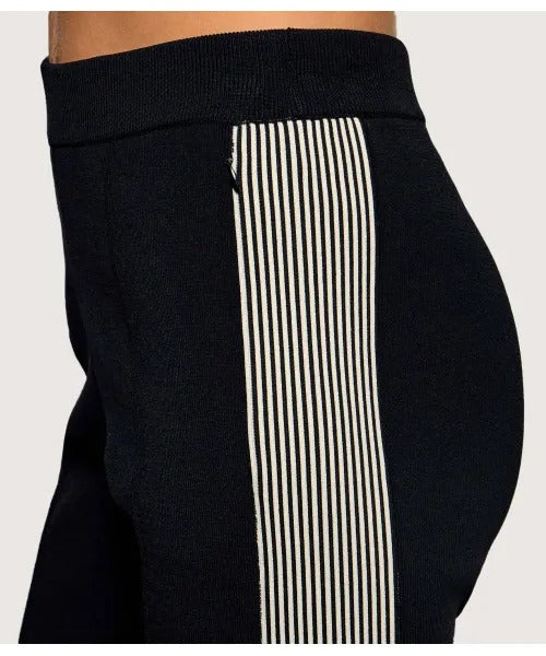 PINKO Pantalone ESSEN-Nero/Burro