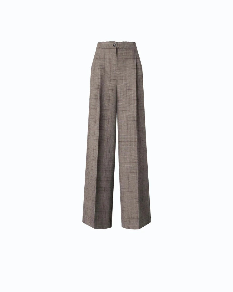 PINKO Pantalone PLUMERIA-Beige/Bordeaux/Nero