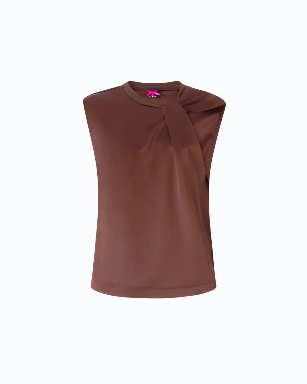 PINKO Blusa SMART-Cioccolato