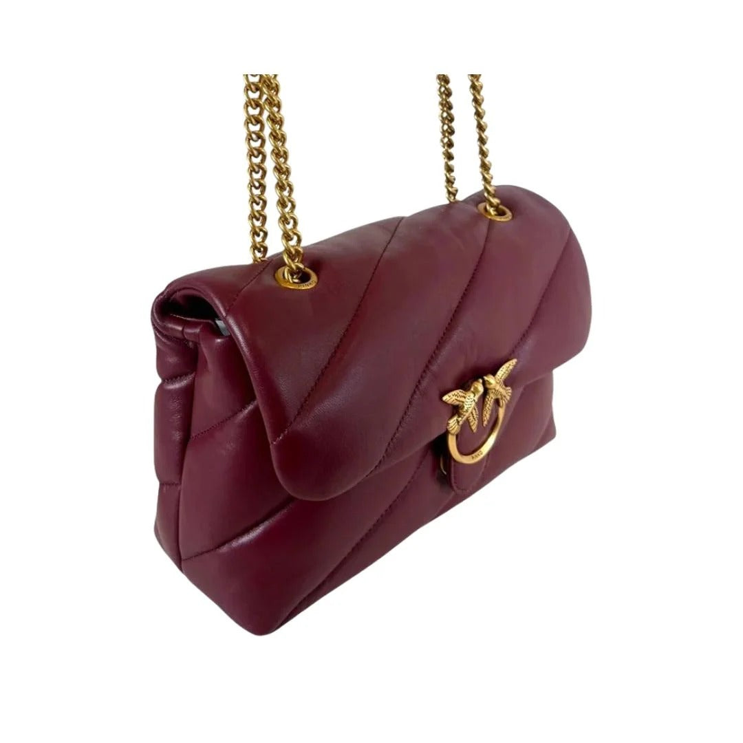 PINKO Borsa LOVE PUFF CLASSIC MAXI QUILT-Ribes