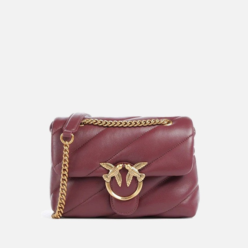 PINKO Borsa LOVE PUFF MINI MAXI QUILT-Ribes
