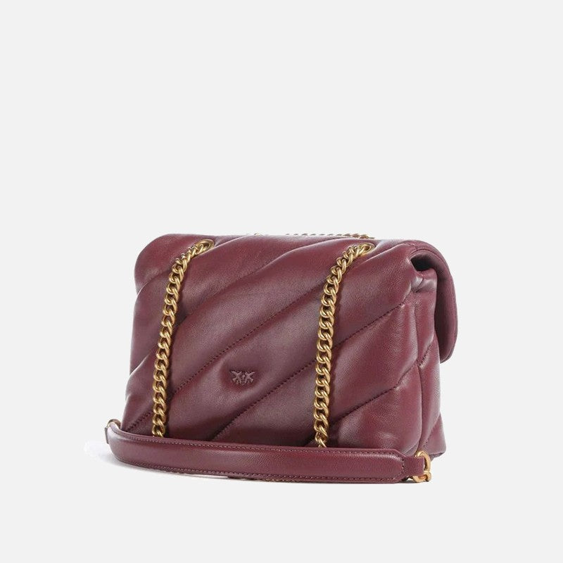 PINKO Borsa LOVE PUFF MINI MAXI QUILT-Ribes