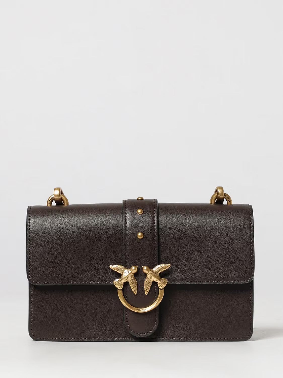PINKO Borsa LOVE ONE SMALL-Marrone