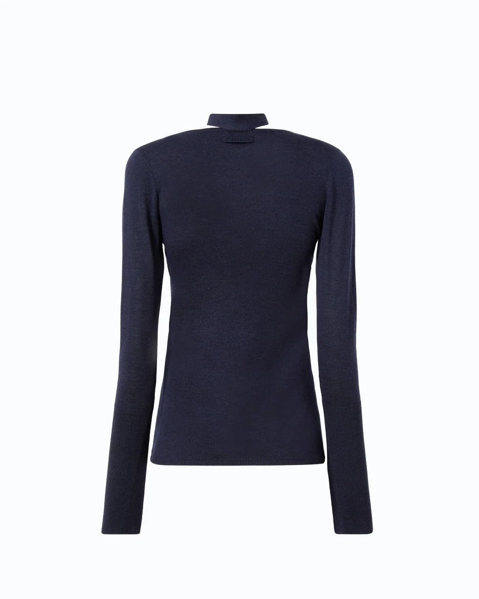 PINKO Maglia SOFFIO-Blu Marino