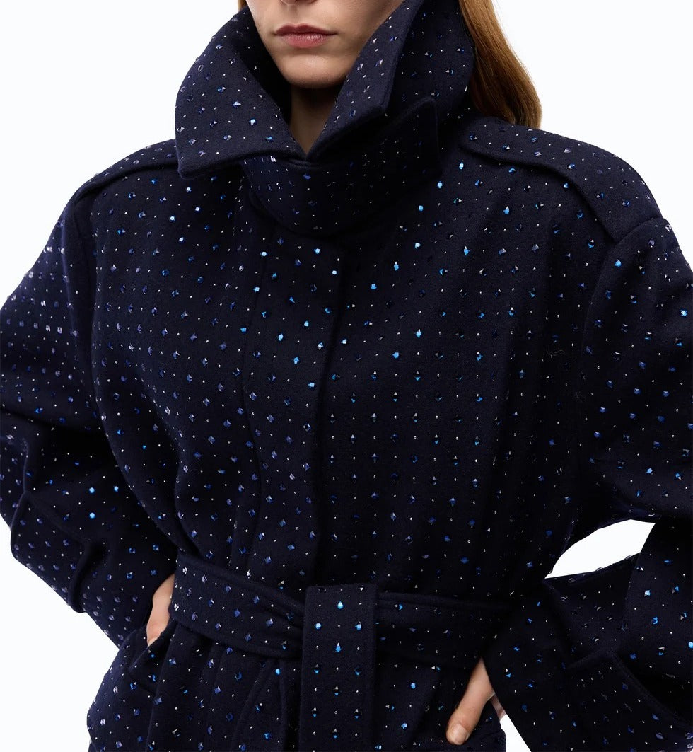 PINKO Cappotto PEUGEOT-Blu