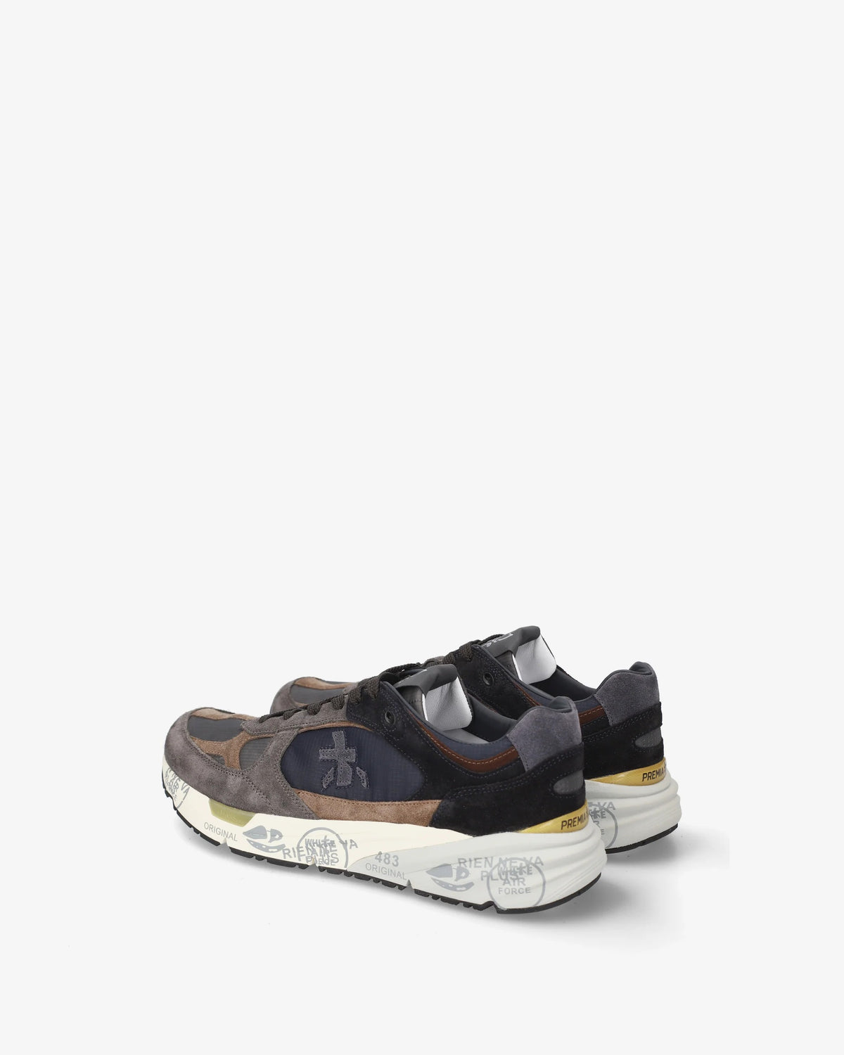 PREMIATA Sneaker Uomo Mase 25 8426-Grigio/Blu