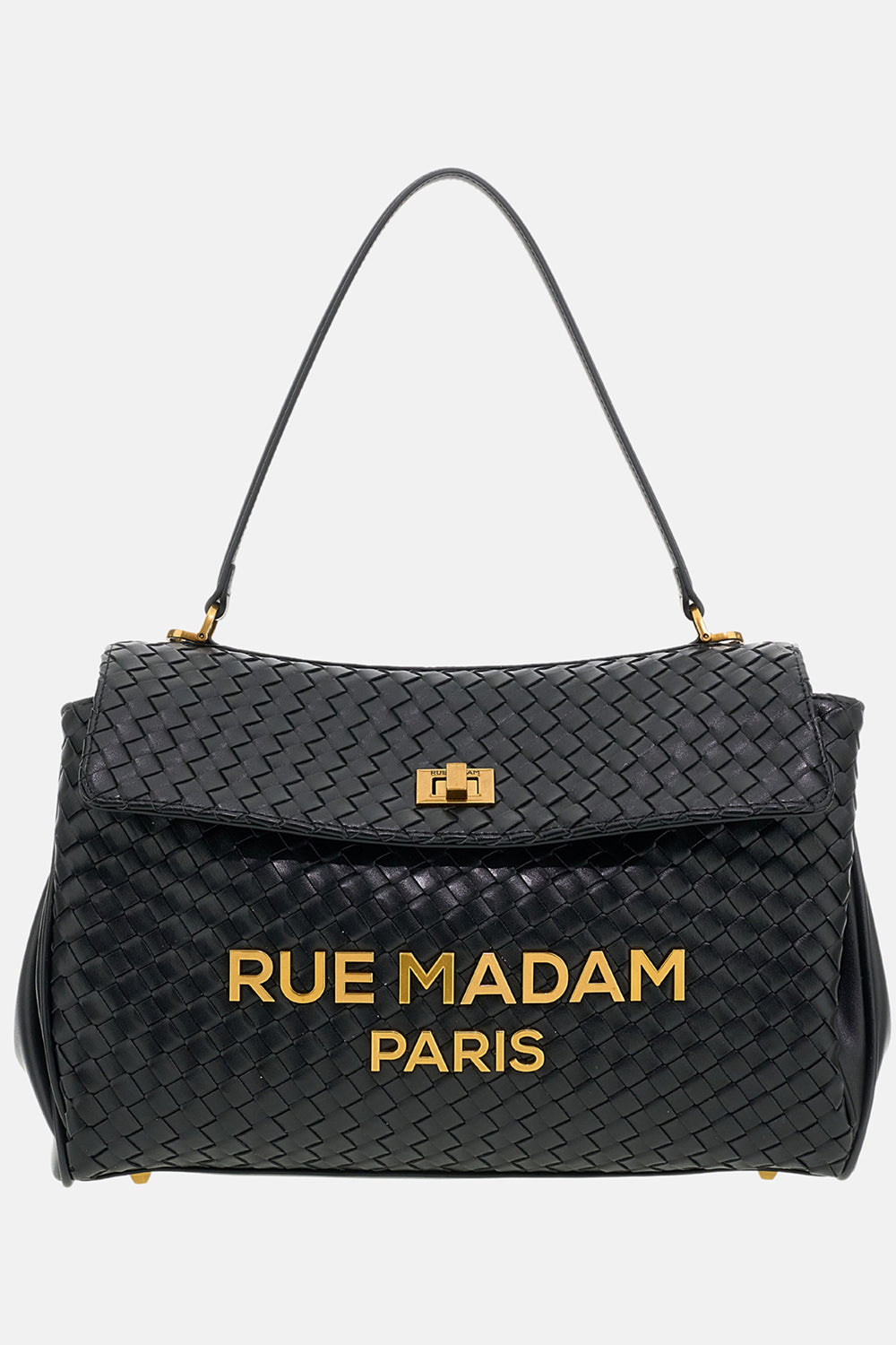 RUE MADAM Borsa LES JOURS XL MOTIF-Black