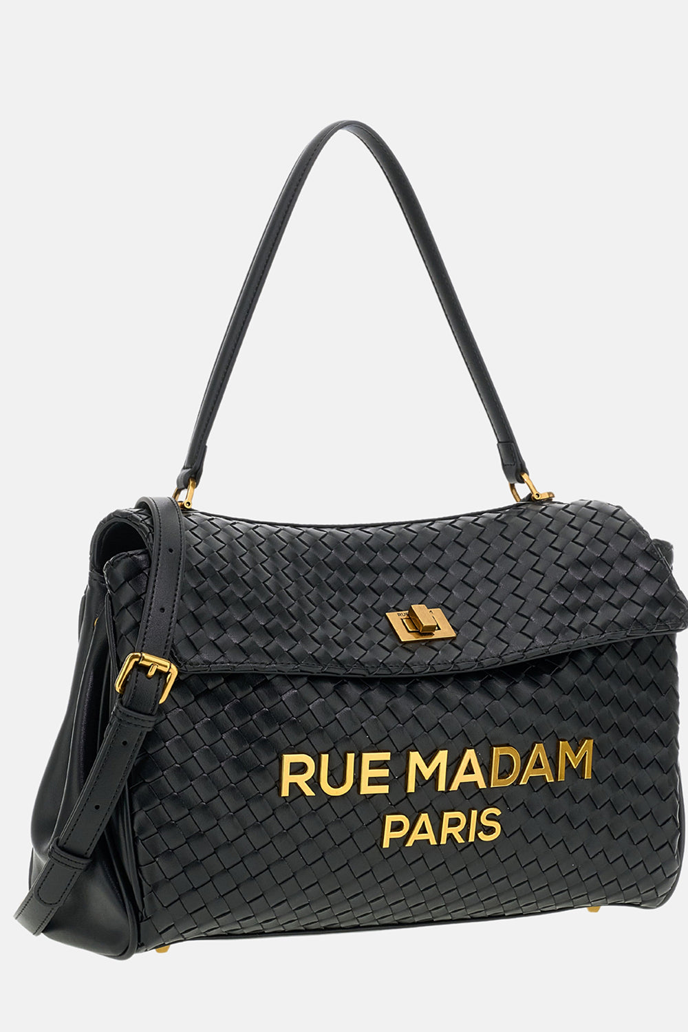 RUE MADAM Borsa LES JOURS XL MOTIF-Black