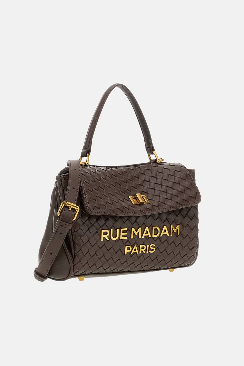 RUE MADAM Borsa LES JOURS XS MOTIF-Chocolate