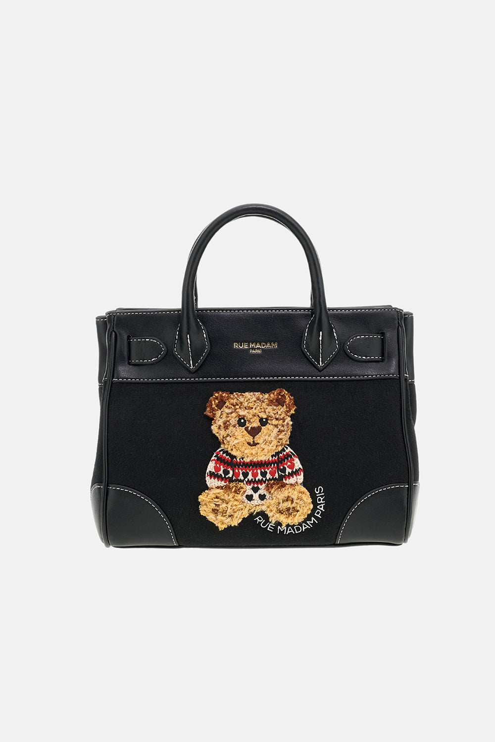 RUE MADAM Borsa MARVIN LOVE MINI TOTE-Black