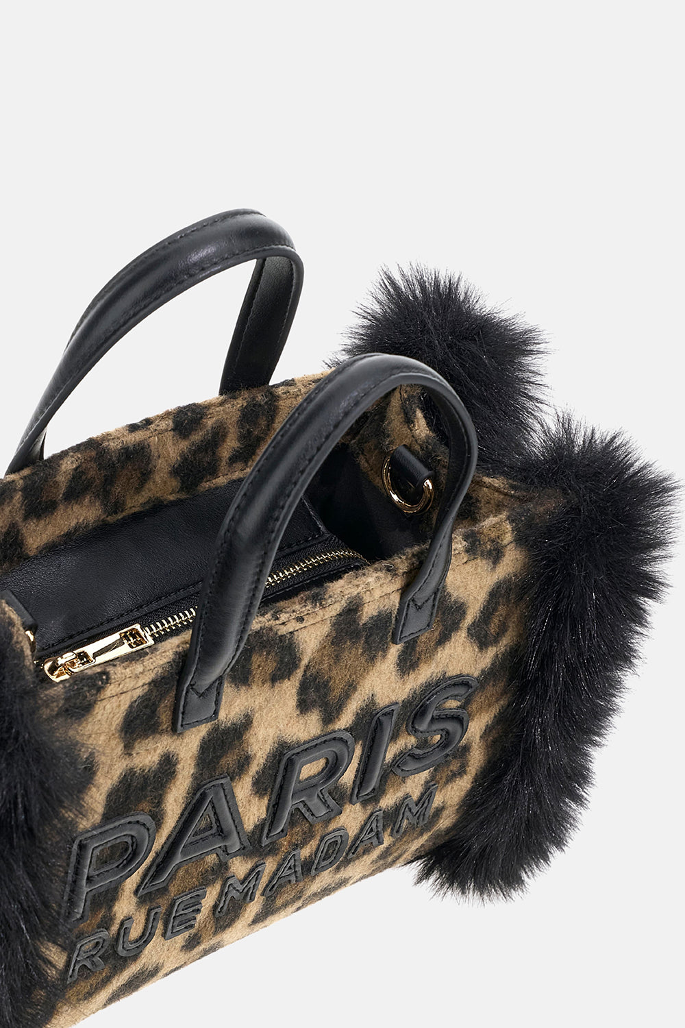 RUE MADAM Borsa MEGEVE MINI TOTE-Leopard