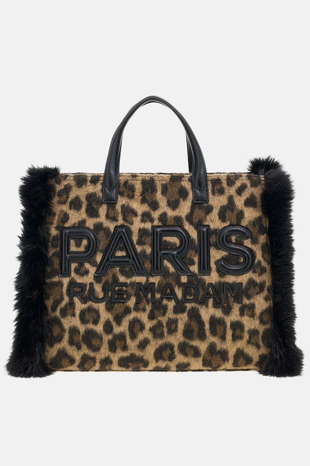 RUE MADAM Borsa MEGEVE TOTE-Leopard