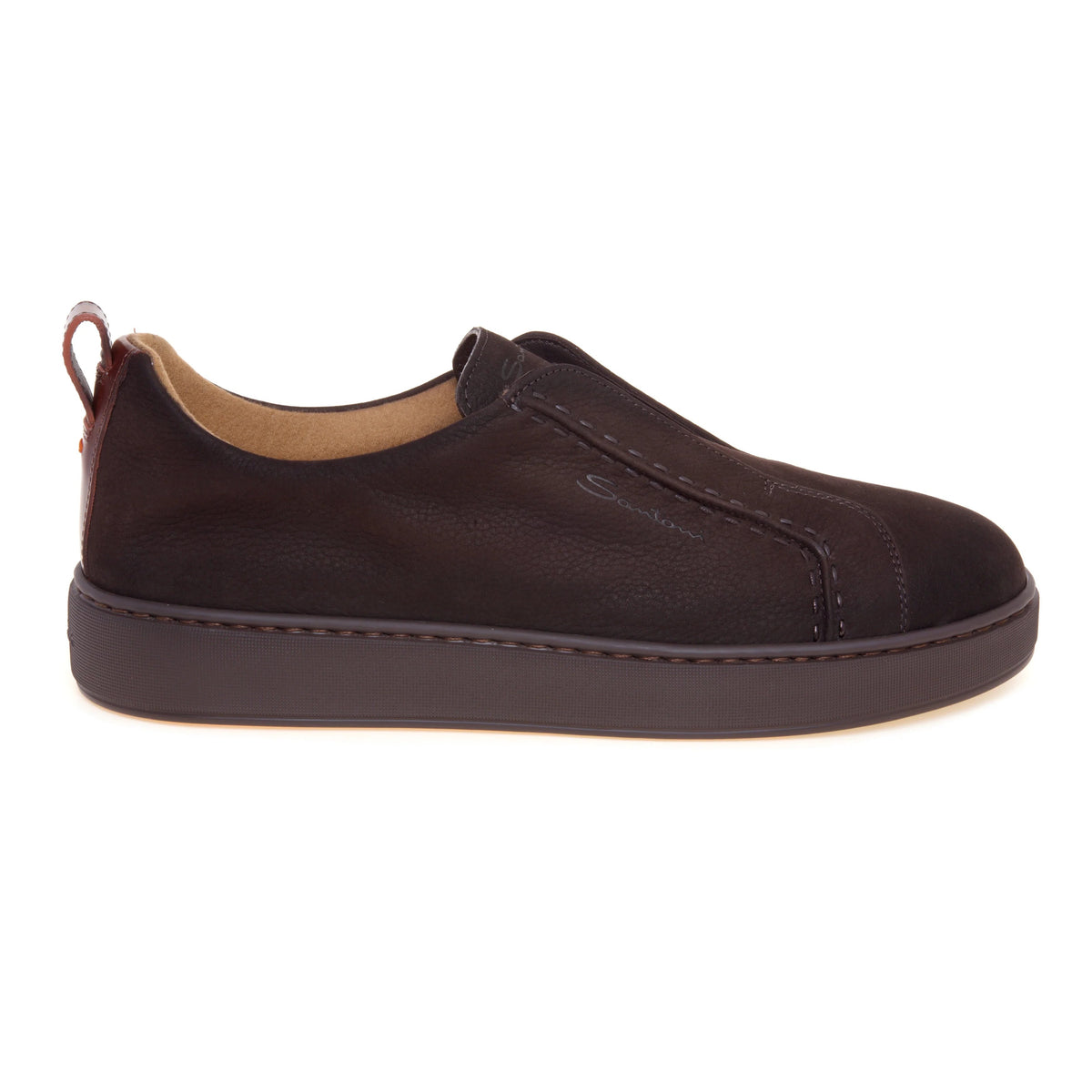 SANTONI Sneaker Uomo VICTORY-Testa di Moro
