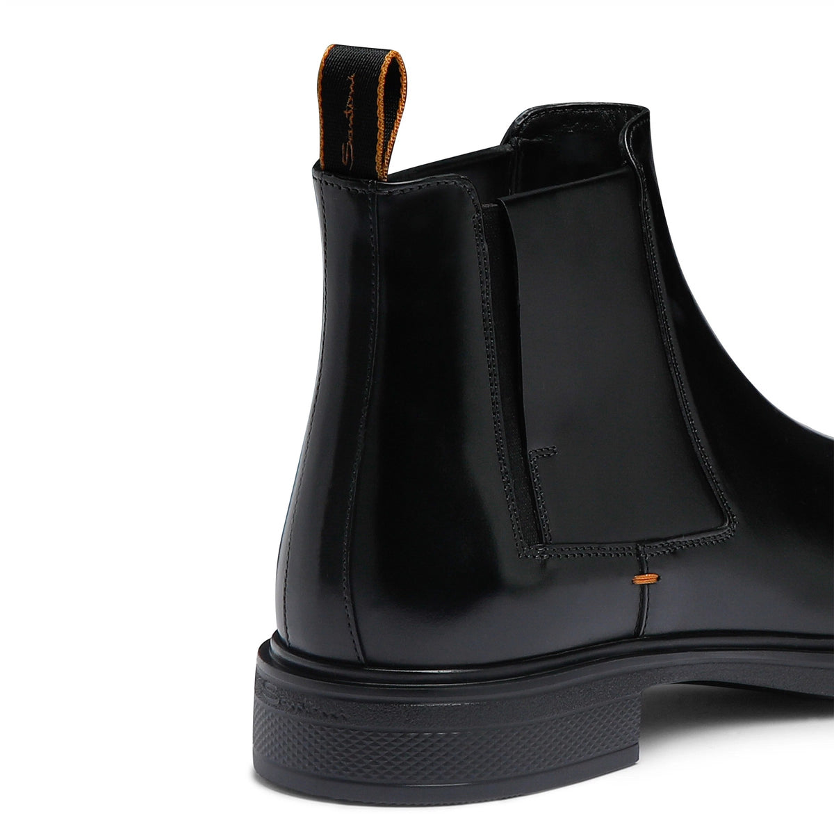 SANTONI Derby Uomo Easy Pelle-Nero Fumo