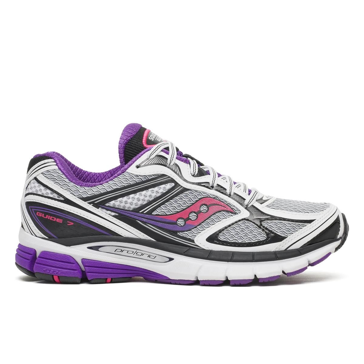 SAUCONY Sneaker Donna PROGRID GUIDE 7-White/Drupe