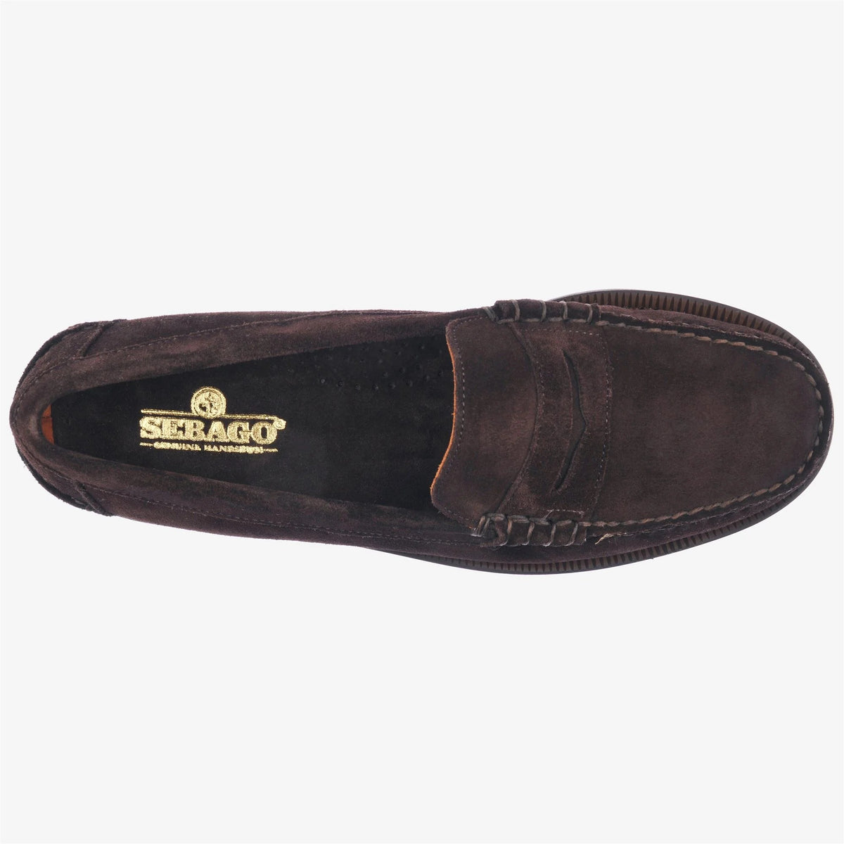 SEBAGO Mocassino Uomo Classic Dan Suede-Dark Brown