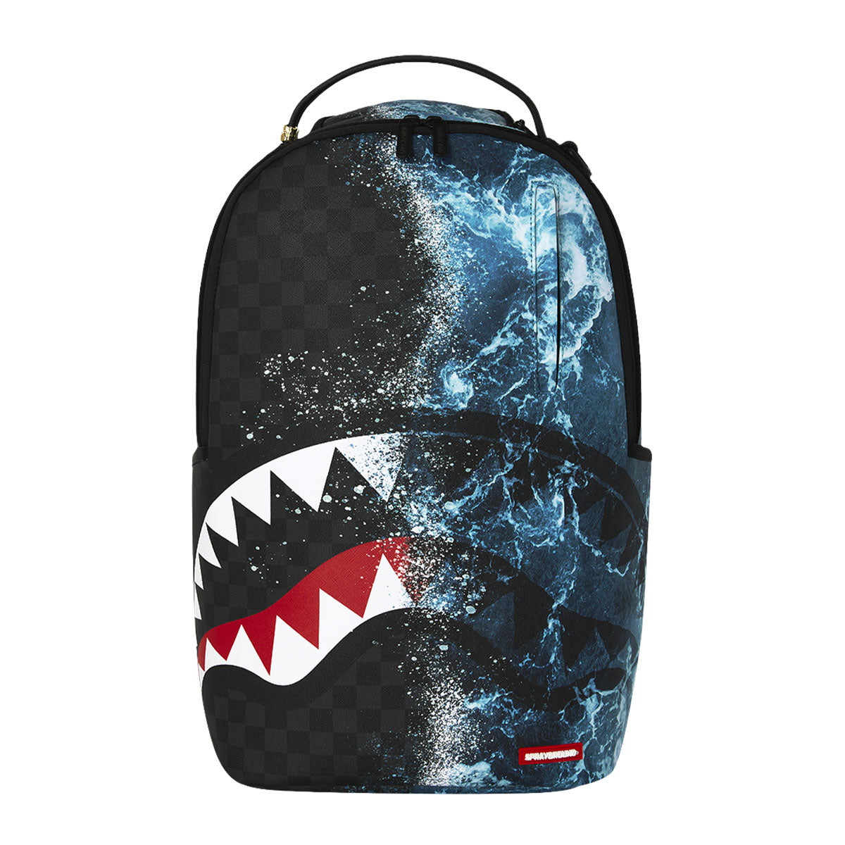 SPRAYGROUND Zaino SPLIT OCEAN DEEP-Nero/Blu