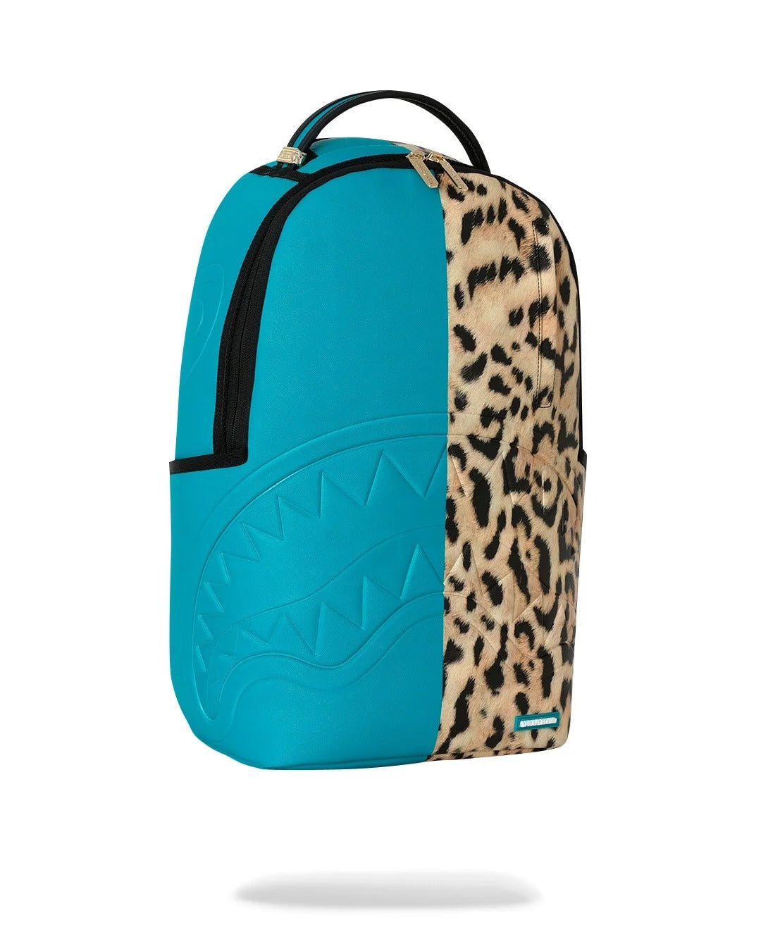 SPRAYGROUND Zaino CHEETAH SPLIT-Turchese/Animalier