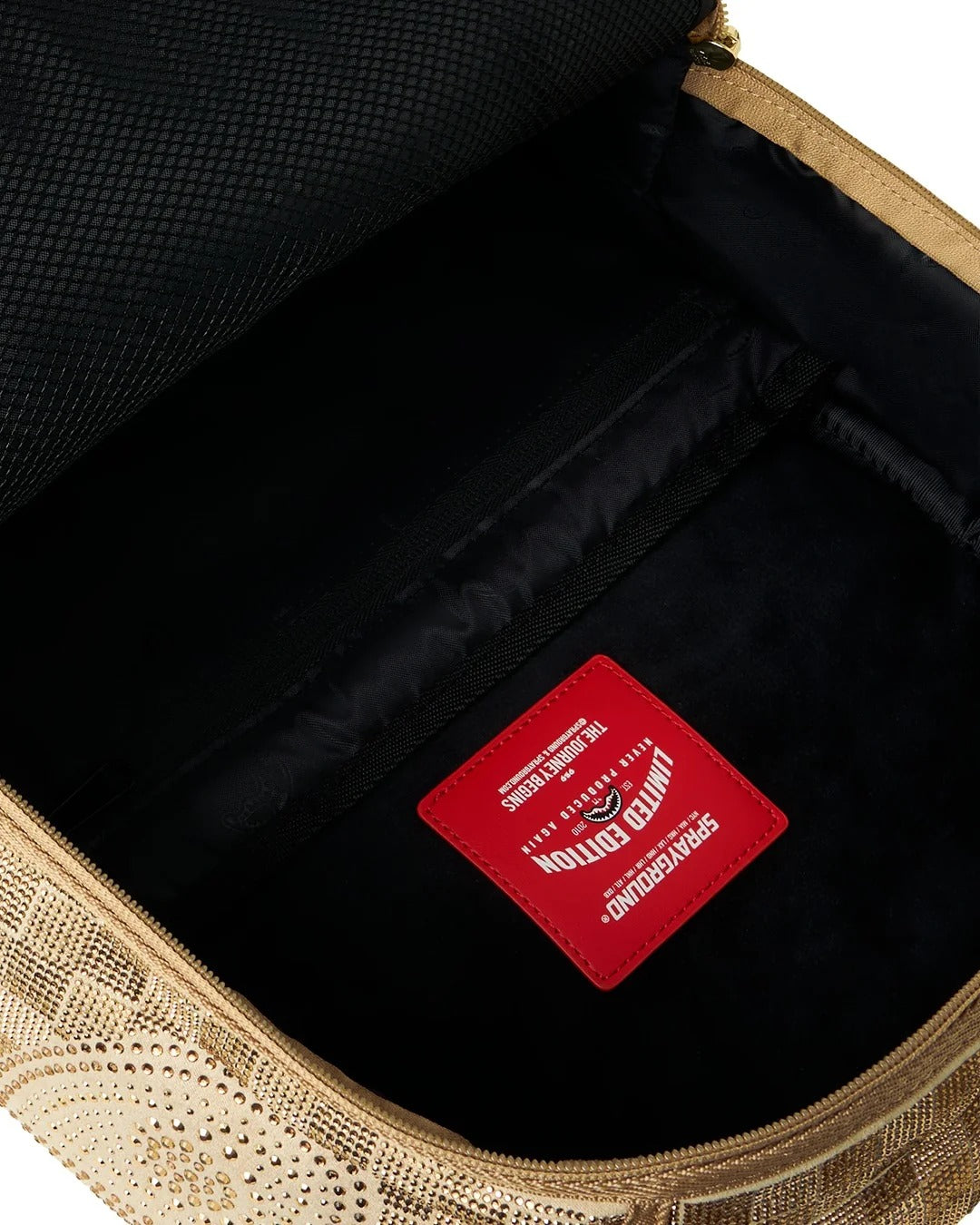 SPRAYGROUND Zaino 2 TONE GOLD TRINITY-Oro