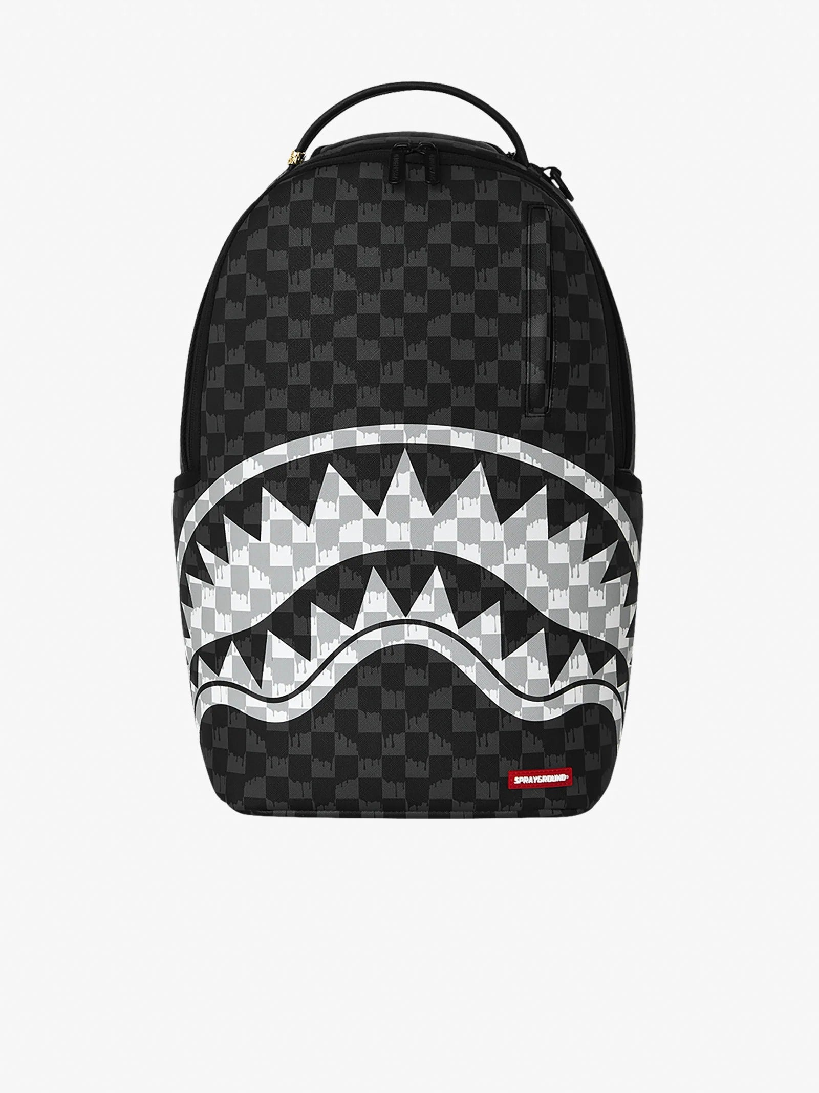 SPRAYGROUND Zaino DRIP CHECK SHARK-Nero