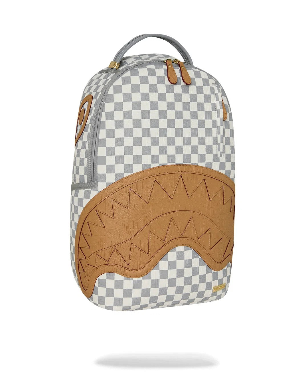SPRAYGROUND Zaino EMBOSSED CHECK-Cream