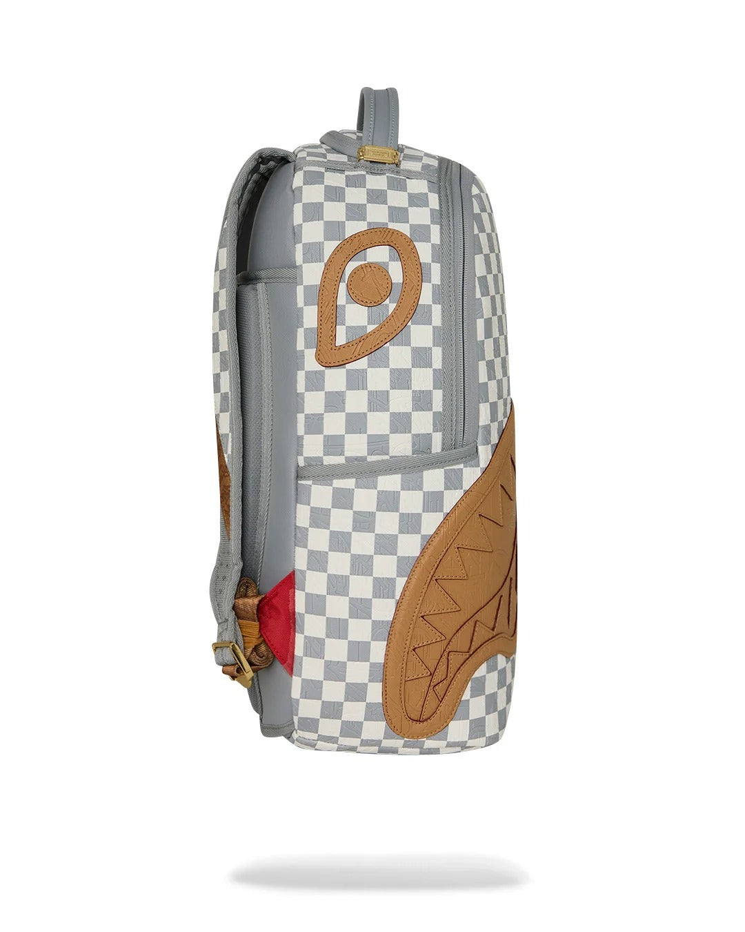SPRAYGROUND Zaino EMBOSSED CHECK-Cream