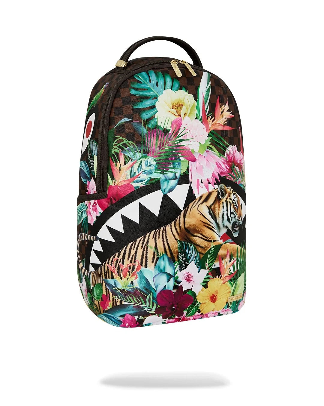 SPRAYGROUND Zaino FLOWERING JUNGLE SHARK 2-Marrone/Multicolor