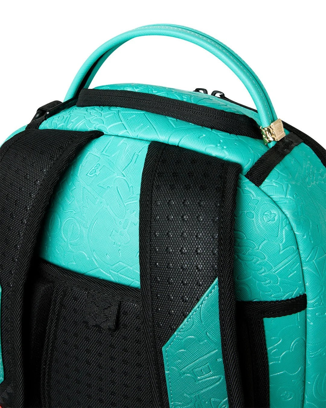 SPRAYGROUND Zaino DOODLE EMBOSS-Turchese