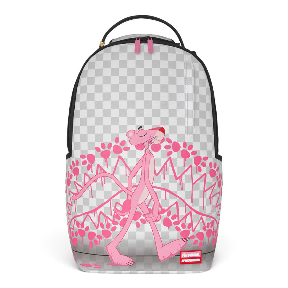 SPRAYGROUND Zaino PINK PANTHER PAWPRINTS-Bianco/Grigio