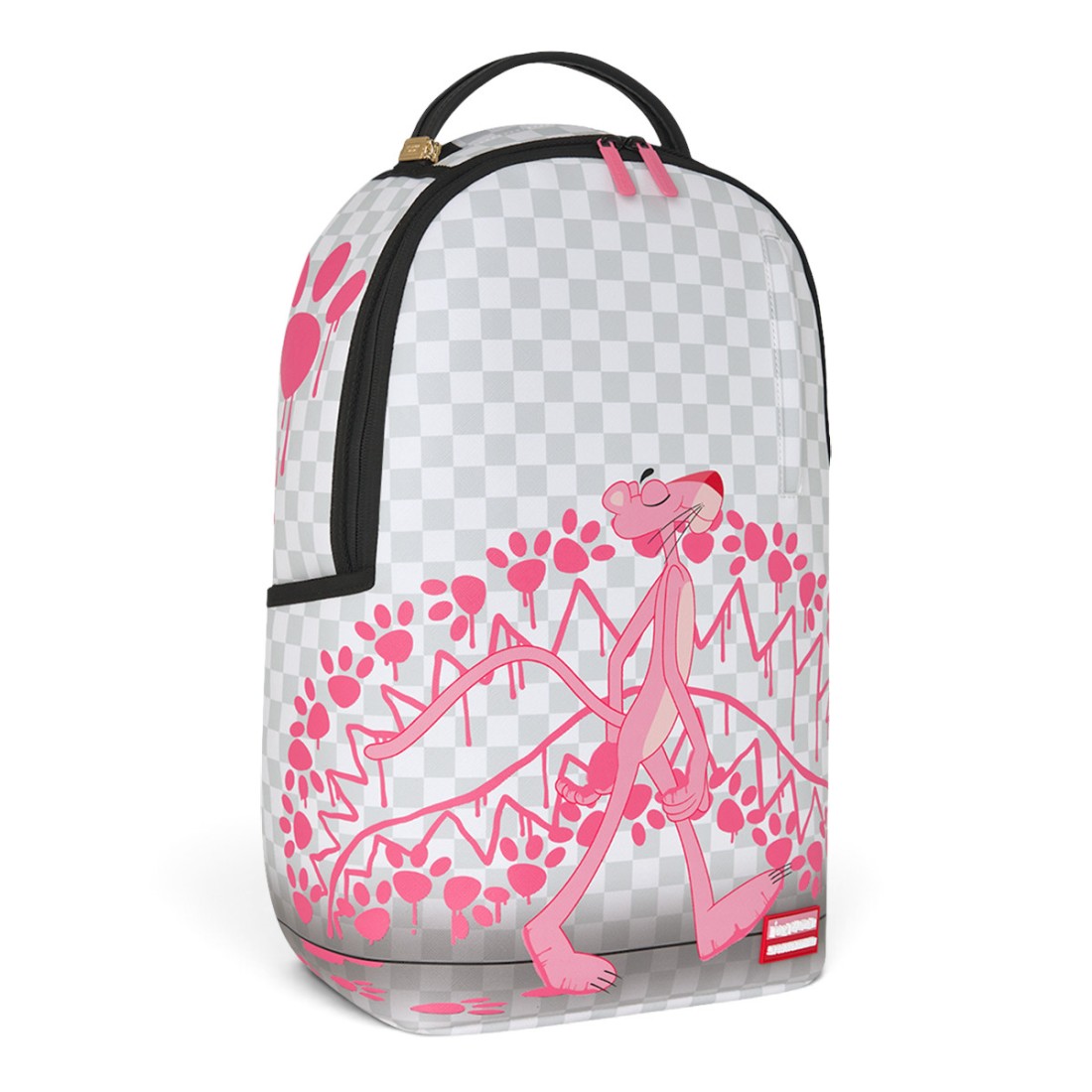 SPRAYGROUND Zaino PINK PANTHER PAWPRINTS-Bianco/Grigio