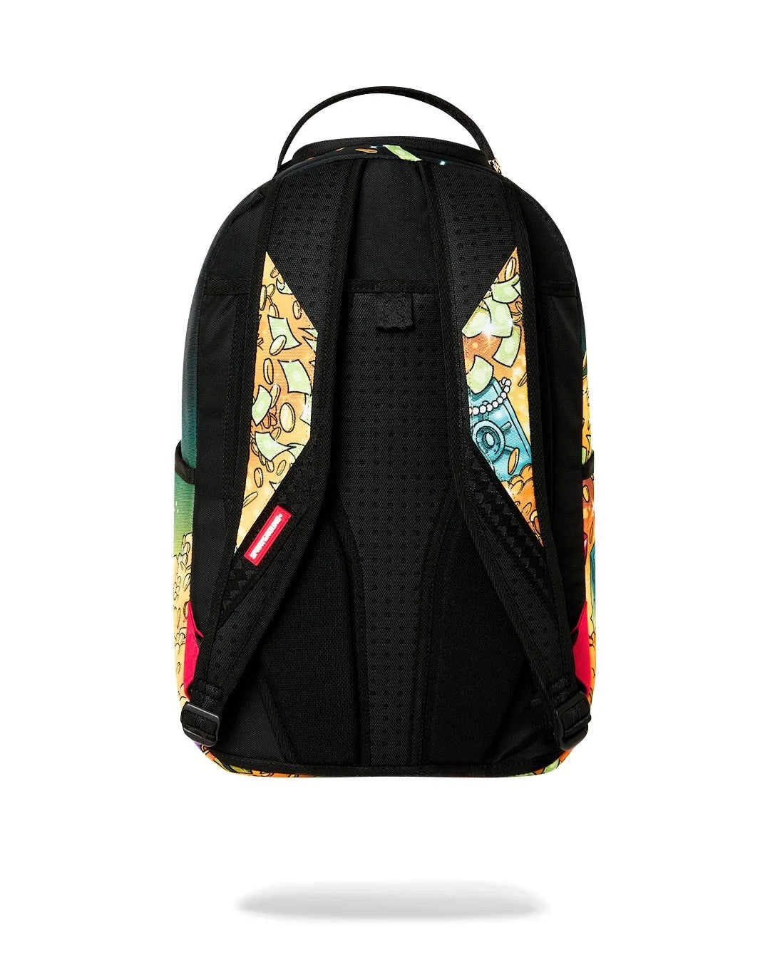 SPRAYGROUND Zaino DISNEY HOKUSAI MONEY WAVE-Nero/Oro